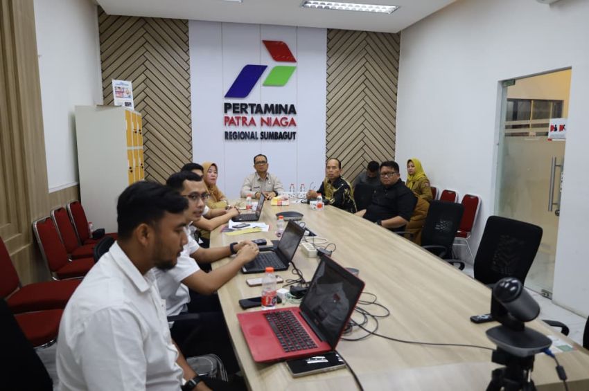 Tanggapi Kelangkaan Gas LPG 3 Kg, Plh Wali Kota Tanjungbalai Kunker ke Pertamina Patra Niaga Regional Sumbagut