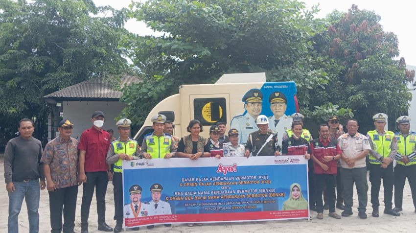 Operasi SADAR Pajak Digelar, Satlantas Batubara Tertibkan Kendaraan dan Tingkatkan Kesadaran Wajib Pajak