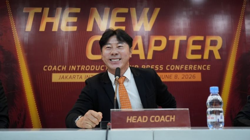 Resmi Latih Persija, Shin Tae-yong: Ini Tim Terbaik di Indonesia