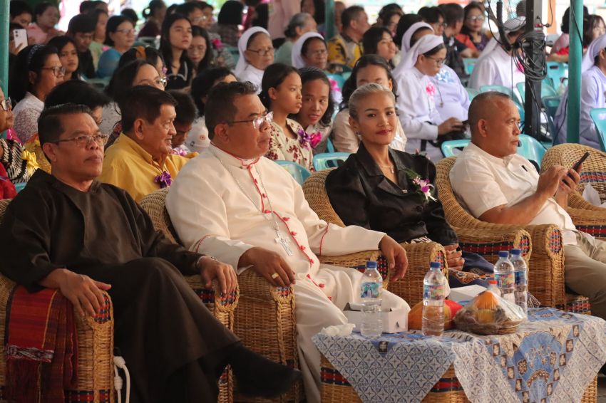 Kapolres Hadiri Peletakan Batu Pertama Gereja St. Klara