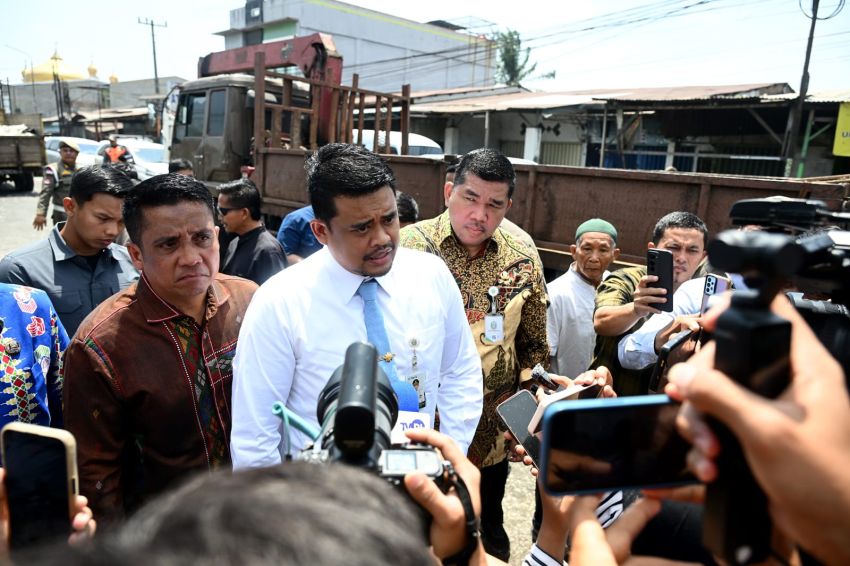 Gubernur Sumut Pastikan Jalan Helvetia Pasar 9 Diperbaiki Agustus