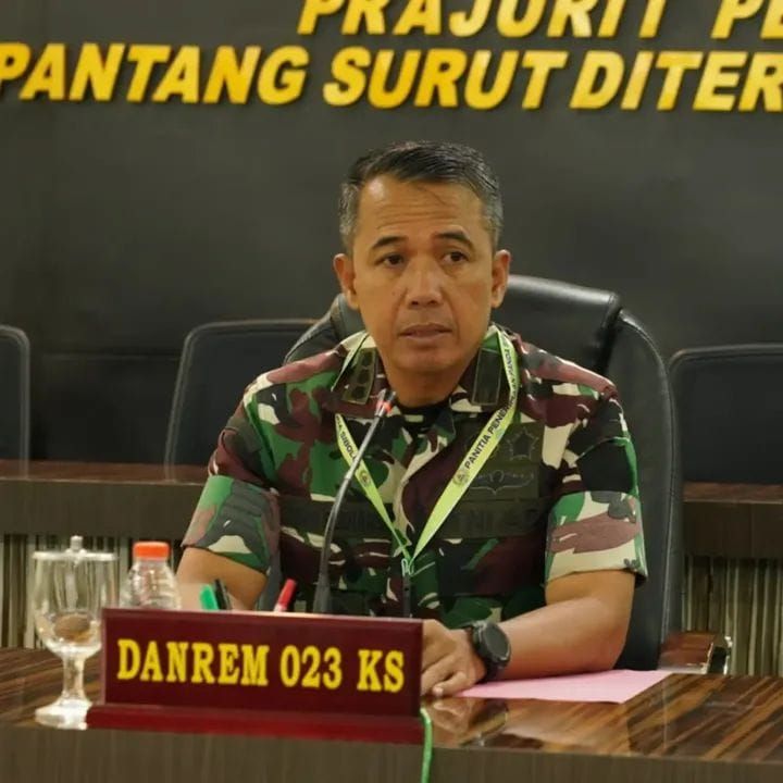 Danrem 023/KS Pimpin Penandatanganan Pakta Integritas Seleksi Caba dan Cata Gelombang III 2026
