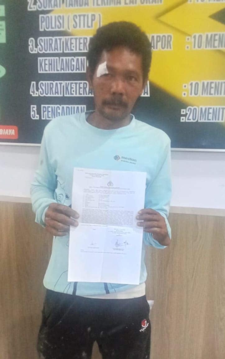 Seorang Pria di Batubara Dihajar Tetangga Hingga Berdarah