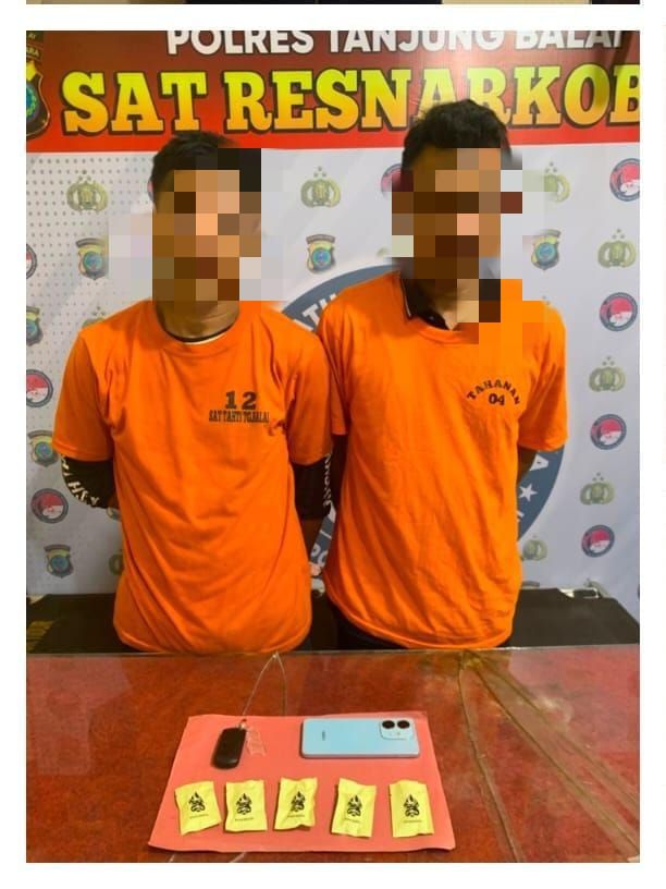 Satresnarkoba Tanjungbalai Tangkap Dua Terduga Pengedar Vape Mengandung Etomidate