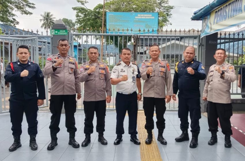 Tingkatkan Sinergitas, Kasat Binmas Kunjungi Lapas Kelas IIB Tebingtinggi