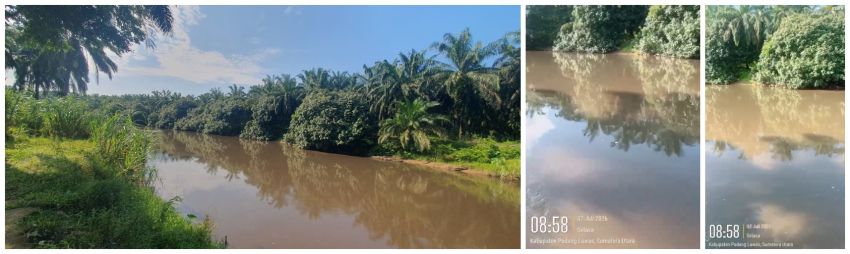 DLH Palas Terima Informasi Air Sungai Sosa Menghitam, Belum Turun Lakukan Pengecekan
