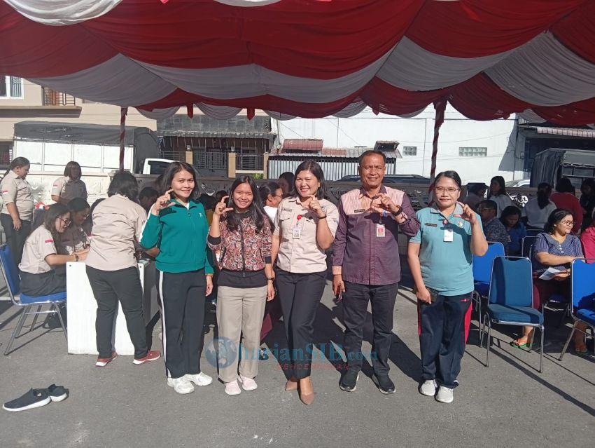 Sambut HUT Humbahas, Dinas Kesehatan Gelar Cek Kesehatan Gratis