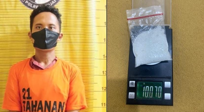 Polres Binjai Ringkus Terduga Pengedar Sabu, 10 Gram Barang Bukti Diamankan