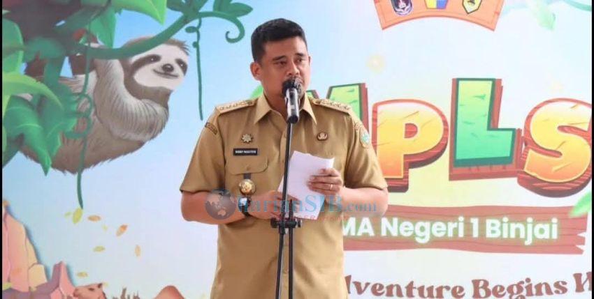 Gubernur Buka MPLS di Binjai, Tekankan Karakter dan Sekolah Gratis