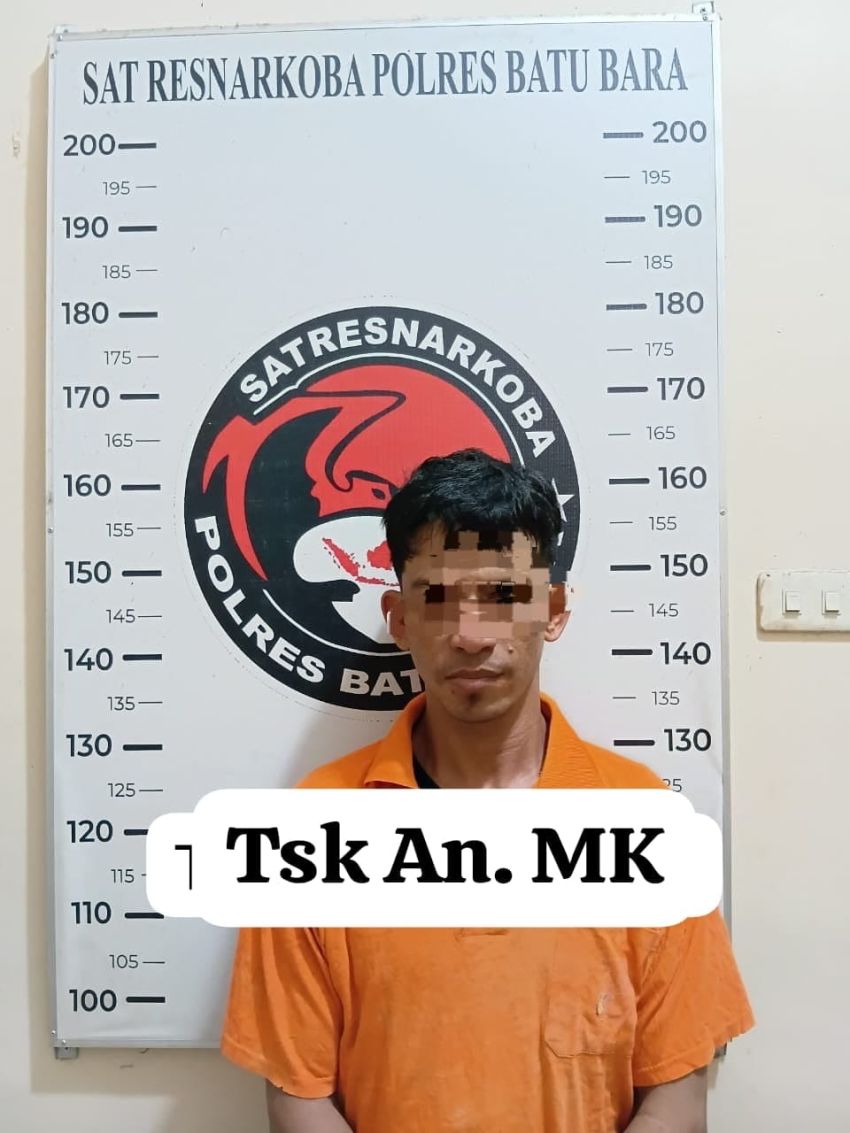 Satresnarkoba Polres Batubara Amankan Pengguna Sabu di Datuk Tanah Datar