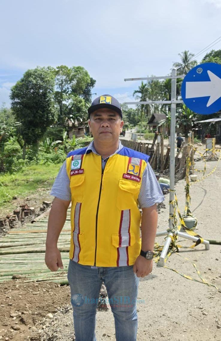 BBPJN Segera Tangani Longsor Jalan Nasional Gunungsitoli-Telukdalam