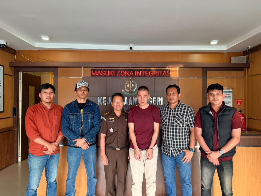 Buron Narkotika Empat Tahun Ditangkap Tim Intel Kejari Binjai