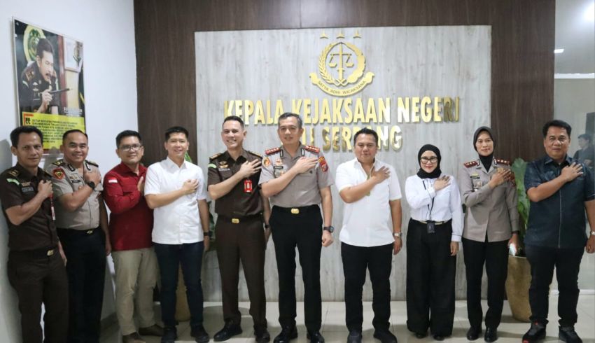 Perkuat Sinergi, Kapolresta Deliserdang Silaturahmi ke Kodim 0204/DS dan Kejari