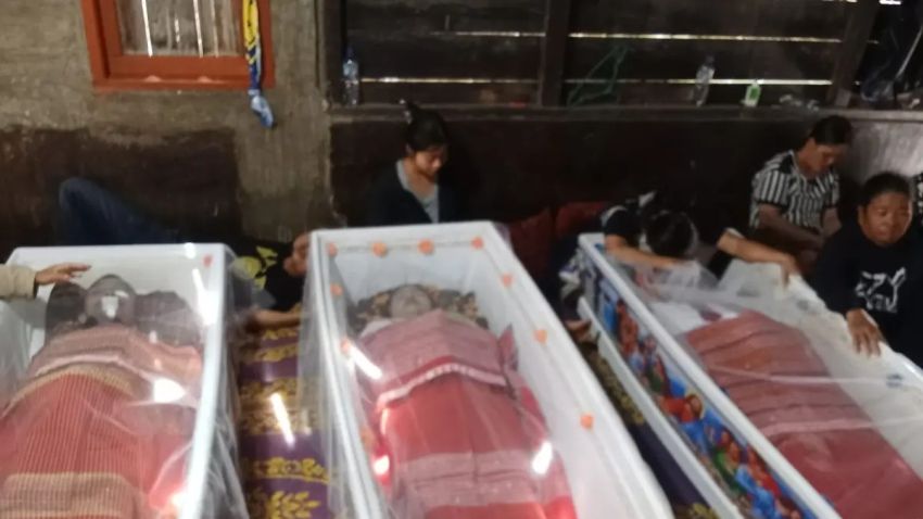 Sekeluarga Tewas Kecelakaan di Sibolagit Hendak Antar Anak Kuliah ke Jambi