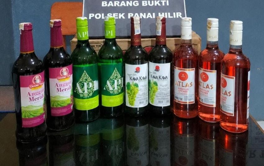 Jual Miras Ilegal di Seiberombang, Pemilik Warung Tuak Diamankan