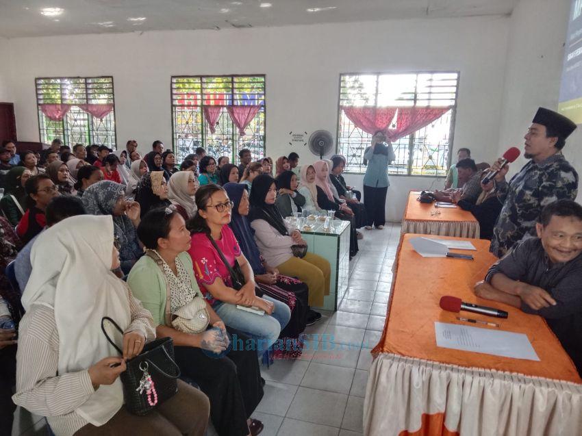 SMAN 5 Pematangsiantar Gelar Sosialisasi MPLS Ramah kepada Orangtua Siswa Baru