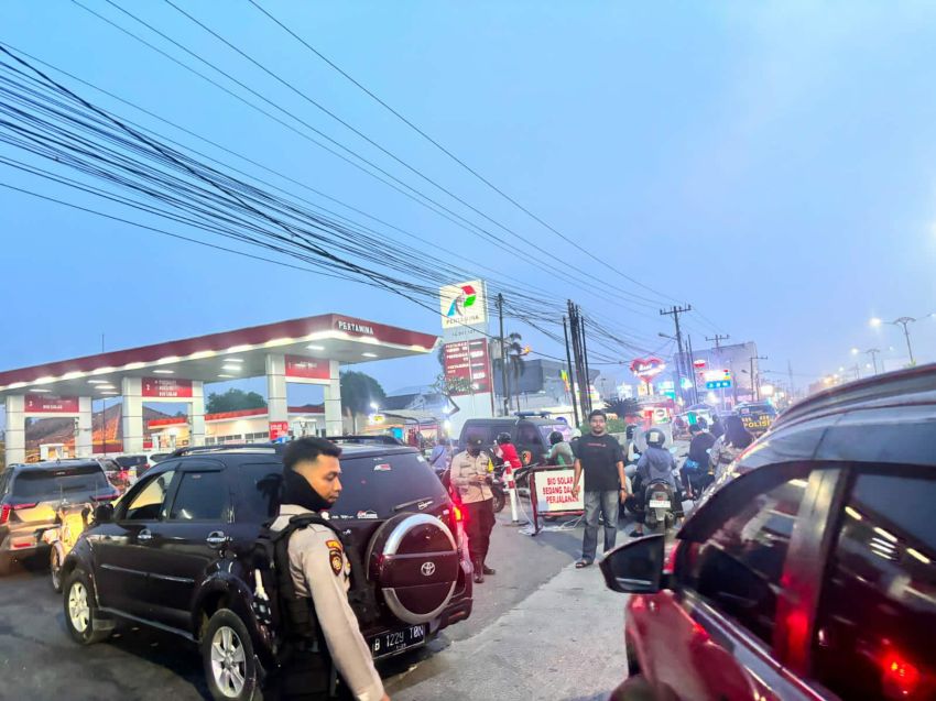 Polda Sumut Siagakan 786 Personel di 325 SPBU Antisipasi Antrean Kendaraan