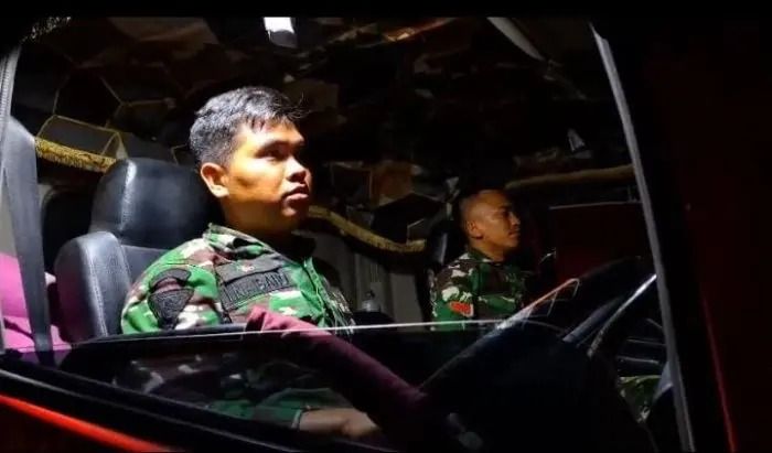 18 Personel TNI Gantikan Sopir Truk Pertamina Salurkan BBM ke SPBU Sumut