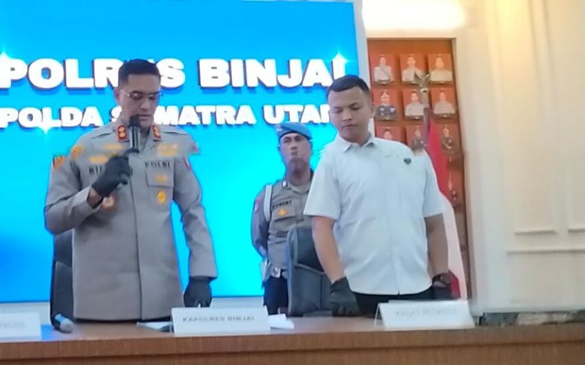 Satreskrim Polres Binjai Ungkap Aksi Pencurian di Kuil Sikh, Empat Pelaku Ditangkap