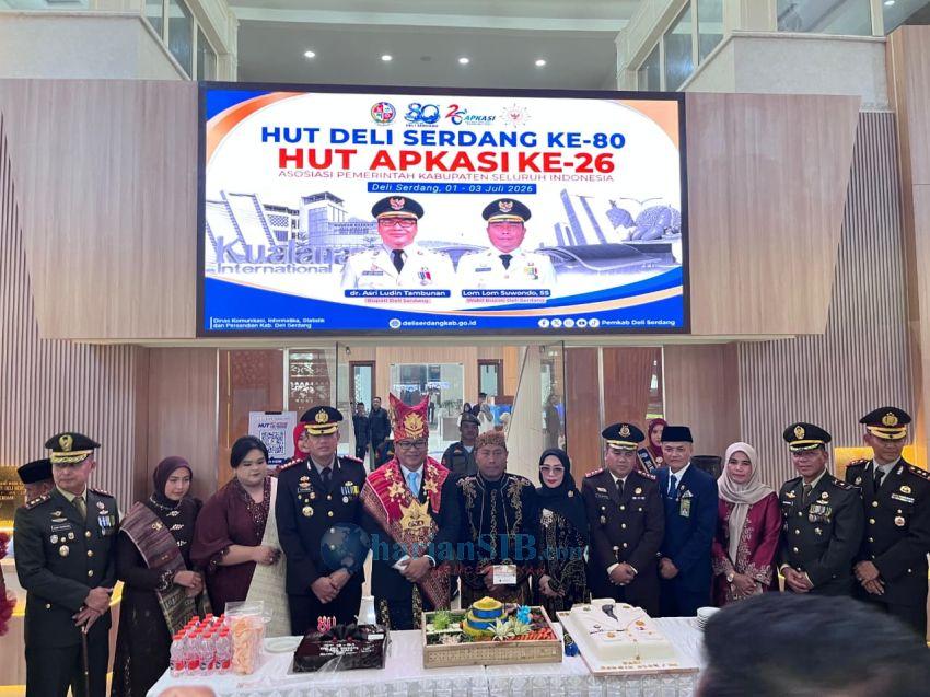 HUT ke-80 Deliserdang, Bupati Tegaskan Pemkab Terus Berinovasi Tingkatkan Pelayanan Masyarakat