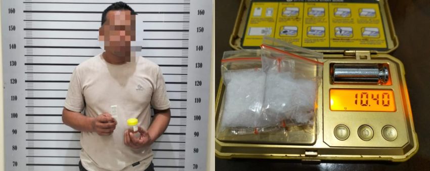 Penjual Es di Sergai Diringkus Polisi, Diduga Jadi Pengedar Sabu