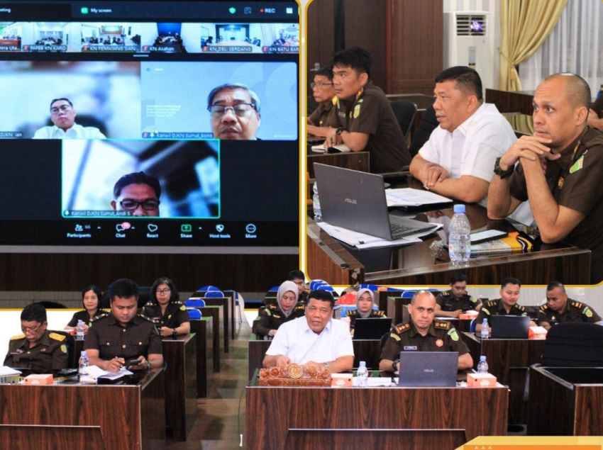 Persiapan Lelang Serentak BPA, Bidang Pemulihan Aset Kejati Sumut Gelar Rapat Kordinasi