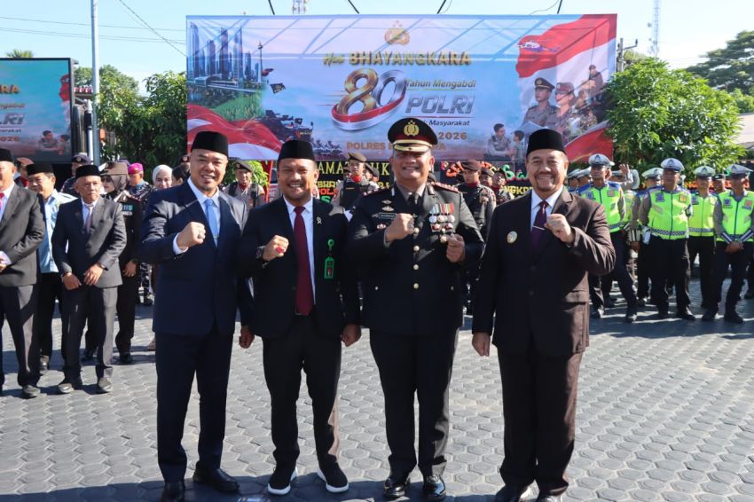 Polres Batubara Gelar Upacara dan Syukuran Hari Bhayangkara ke-80