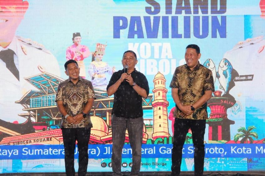 Wali Kota, Wakil dan Tokoh Masyarakat Hadiri Pagelaran Seni Budaya Kota Sibolga di PRSU 2026