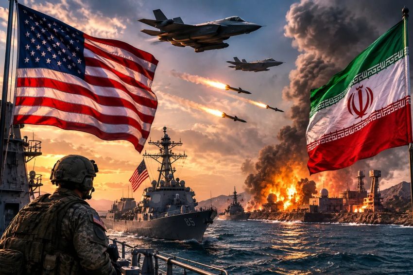 Iran Nyatakan Perang Skala Penuh dengan AS, Trump Ancam Serangan Lebih Besar