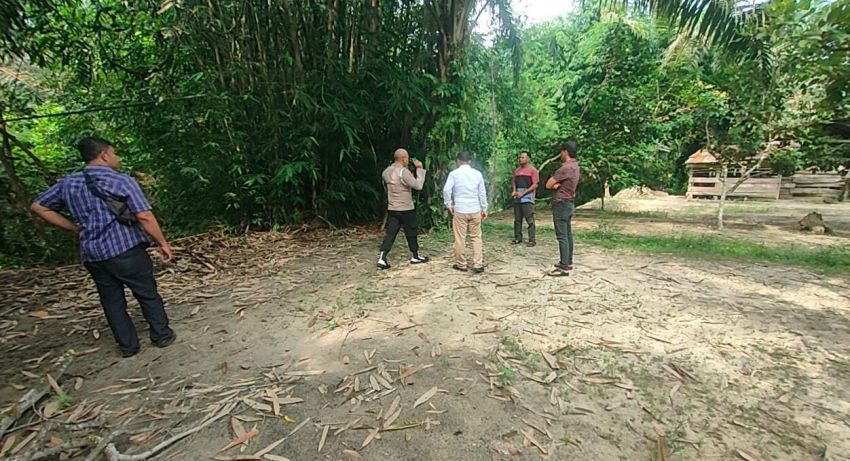 Polsek Marbau Gerebek Lokasi Diduga Sarang Narkoba di Aekhitetoras