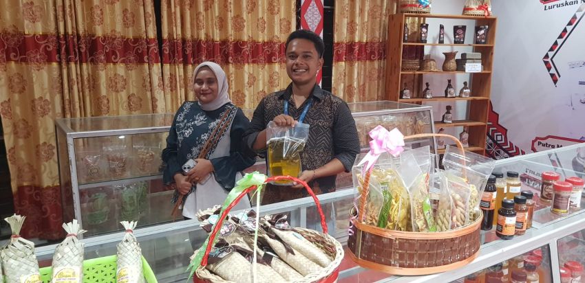 Stand Padang Lawas Tampilkan Manisan Balakka hingga Gupak di PRSU 2026