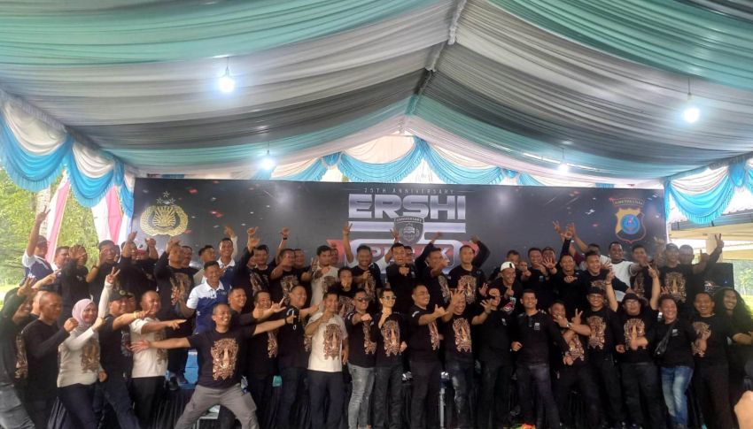 Ershi Sumut Dikmaba Polri Angkatan 2001 Rayakan Tahun Perak di Tanjungmorawa
