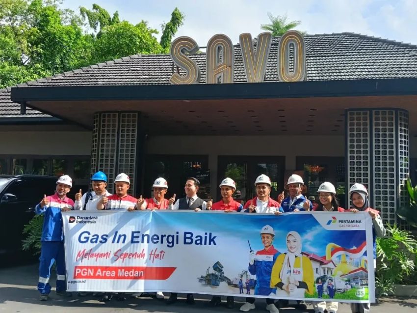 PGN Area Medan Tambah Pelanggan Baru Sektor Kuliner
