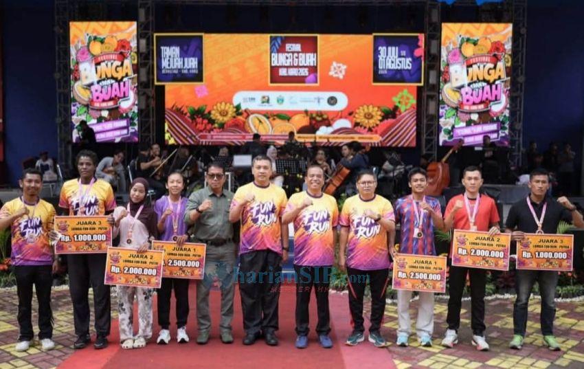 Fun Run Festival Bunga dan Buah Karo Digelar, Ini Daftar Juaranya