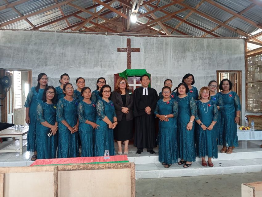 Praeses Distrik X Medan-Aceh Resmikan Pos Pelayanan Eirene HKBP Resort Ephipanias Tembung
