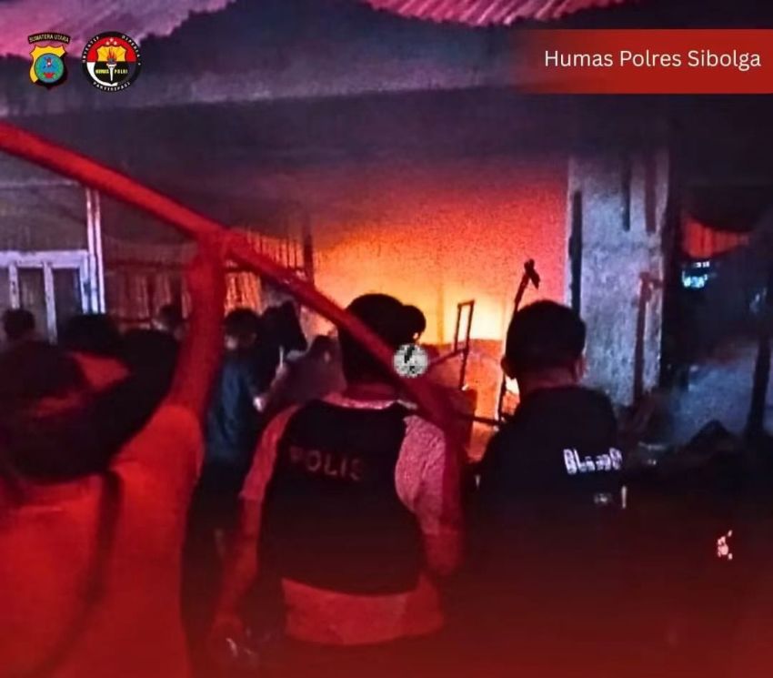 Polisi Rilis Kebakaran Pasar Sibolga Nauli Hanguskan 500 Kios, Api Diketahui Pertama Muncul dari Kios Sembako