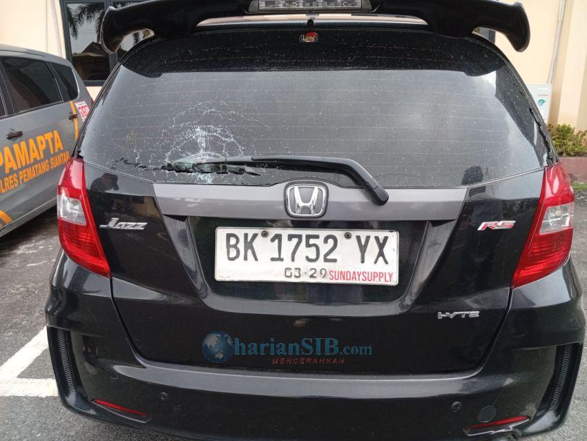 Diduga Dianiaya dan Mobil Dirusak, Pemuda di Pematangsiantar Lapor ke Polisi