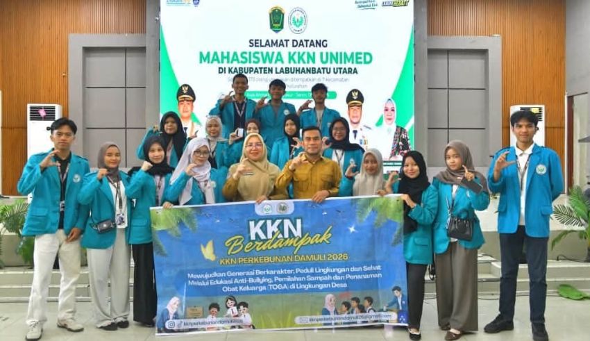 373 Mahasiswa Unimed KKN di Labura