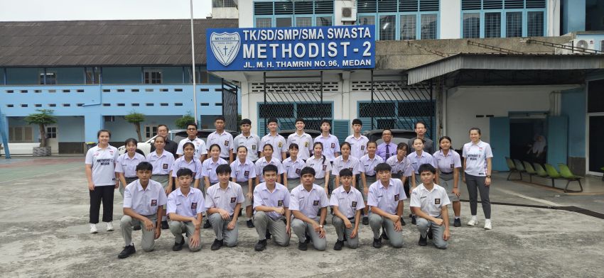 Tim Basket Putra dan Putri SMA Methodist-2 Medan Siap Berlaga di Turnamen Basket Nasional Piala Polda Jambi 2026