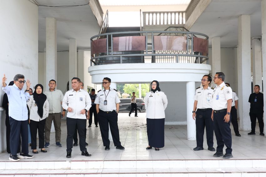 Kawal Pembangunan Kantor Baru, Plt Irjen Kemenimipas Tinjau Imigrasi Tanjungbalai Asahan