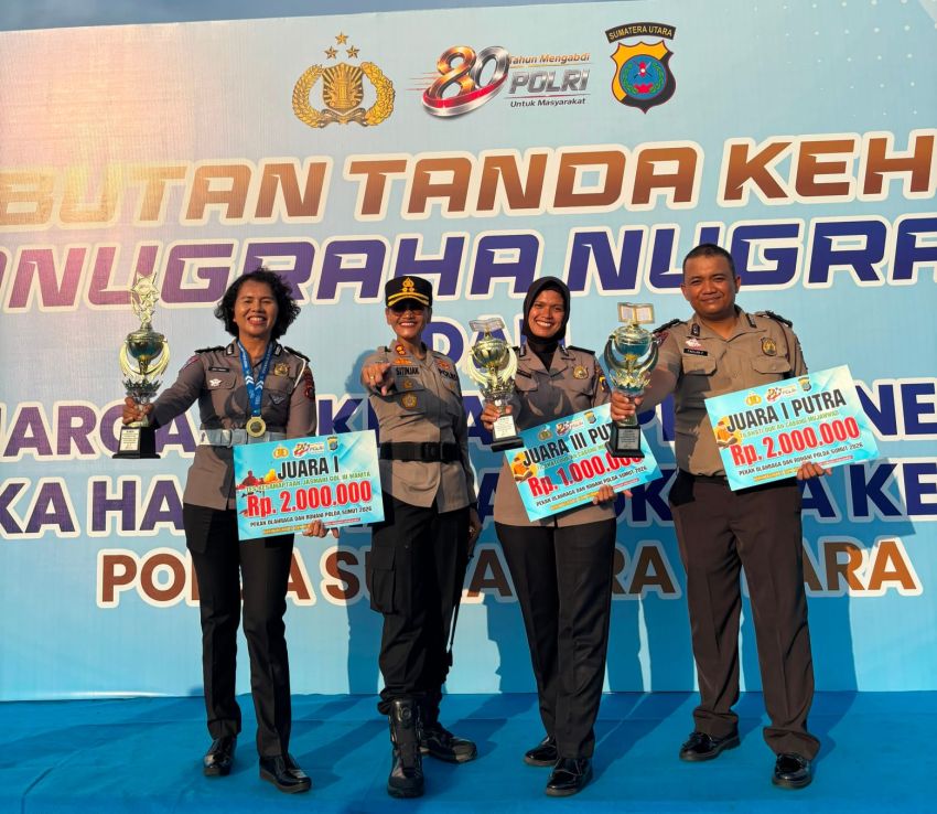 Tiga Personel Polres Pematangsiantar Raih Prestasi, Terima Penghargaan Langsung dari Kapolda Sumut