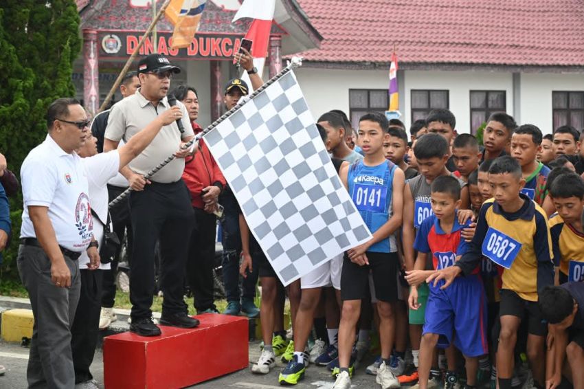 Lomba Maraton 5K Semarakkan HUT ke-23 Kabupaten Humbahas