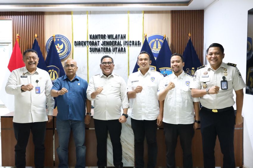 Dukung Gelaran Internasional, Kanwil Imigrasi Sumut Sambut Audiensi IMI