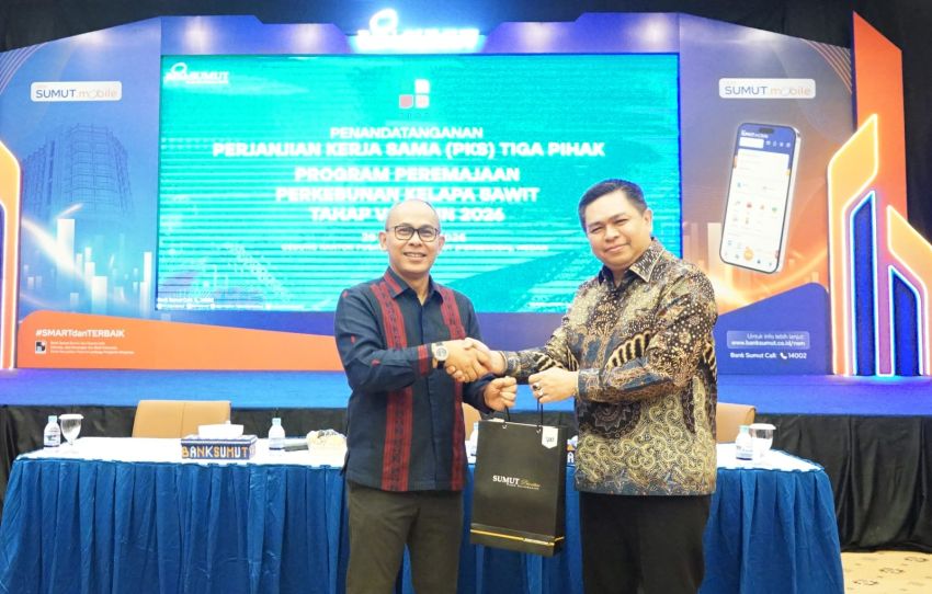 Bank Sumut Sediakan Dana PSR Rp44,5 Miliar bagi Pekebun Sawit Sumut