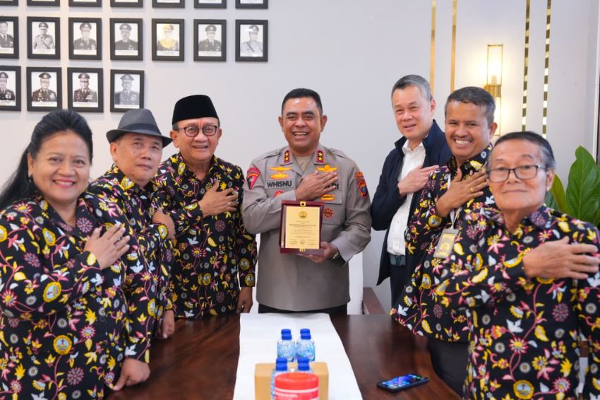 MPKW Sumut-Aceh Audiensi dengan Kapolda, Bahas Rakernas di Tarutung