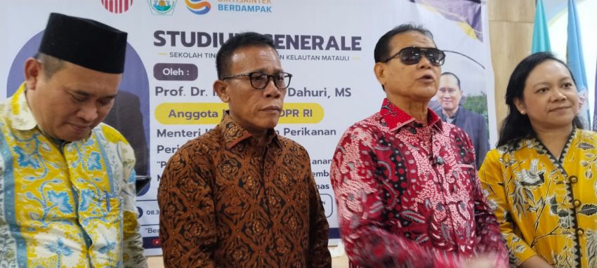 Rokhmin Dahuri Dorong Mahasiswa STPK Matauli Jadi Wirausaha Kelautan
