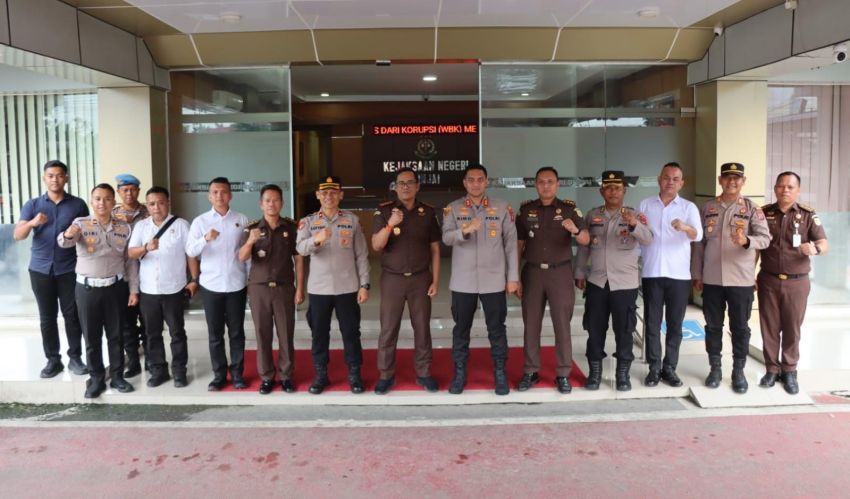 Perkuat Sinergitas, Kapolres Binjai Awali Tugas dengan Kunjungan ke Kejari Binjai