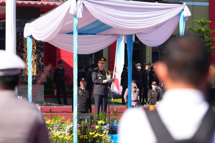 Polda Sumut Rayakan Hari Bhayangkara ke-80 Sampaikan Pesan Presiden Prabowo