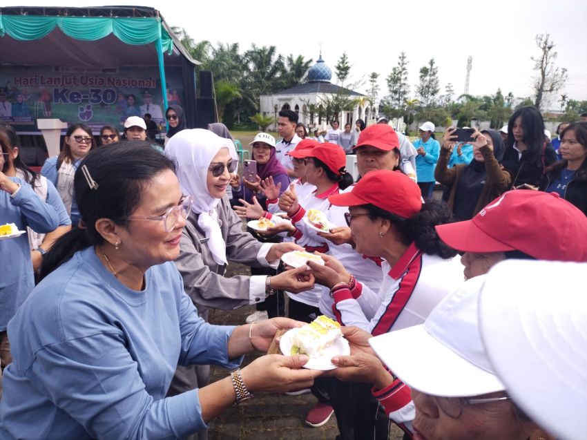 Perayaan Hari Lanjut Usia Nasional ke-30 Tingkat Kabupaten Simalungun Meriah