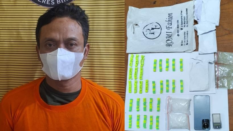 Polres Binjai Ringkus Diduga Bandar Narkoba, Sita 195 Gram Sabu serta 300 Butir Ekstasi